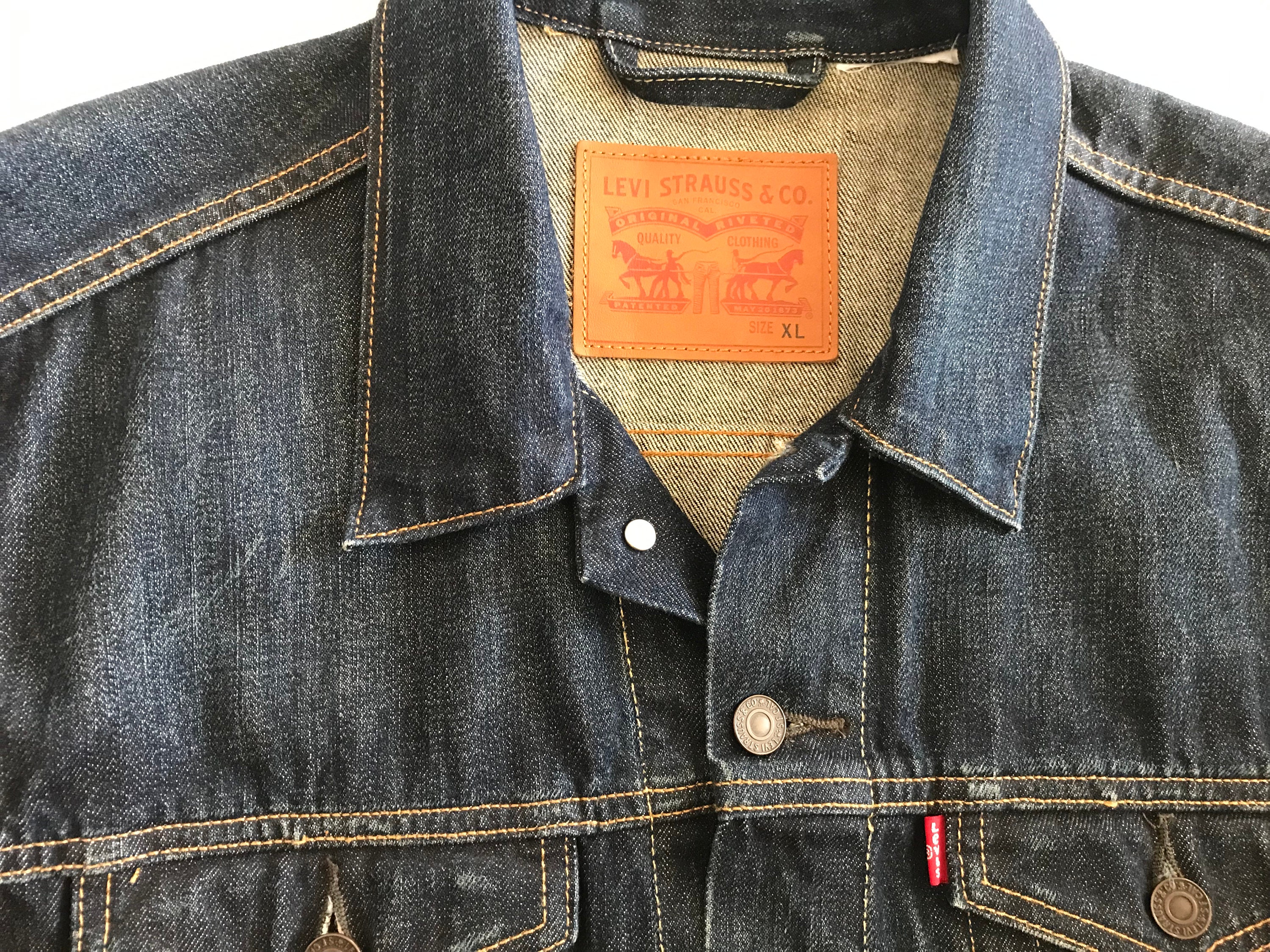 LEVI STRAUSS & CO. デニムジャケット XL セール】Levi's/リーバイス XL WOMEN'Sトラッカージャケット