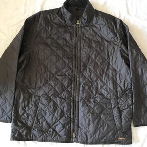 Barbour Classic Men&#39;s Puffer Light Zipped Jacket XL XLarge Brown