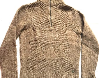 Oxbow 90s Grey/white Geometrical Allover Snowboarder Sweater, New 
