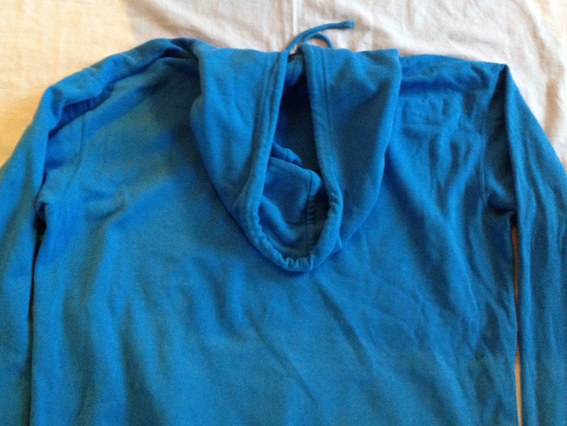 WeSC We Are The Superlative Conspiracy Sweden Classic Unisex Blue Hoodie Sweatshirt Cotton Medium Size image 8
