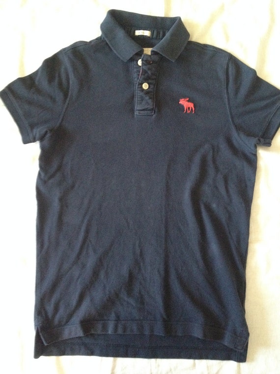 Abercrombie & Fitch Muscle Men's Golf Tshirt Size Large Etsy