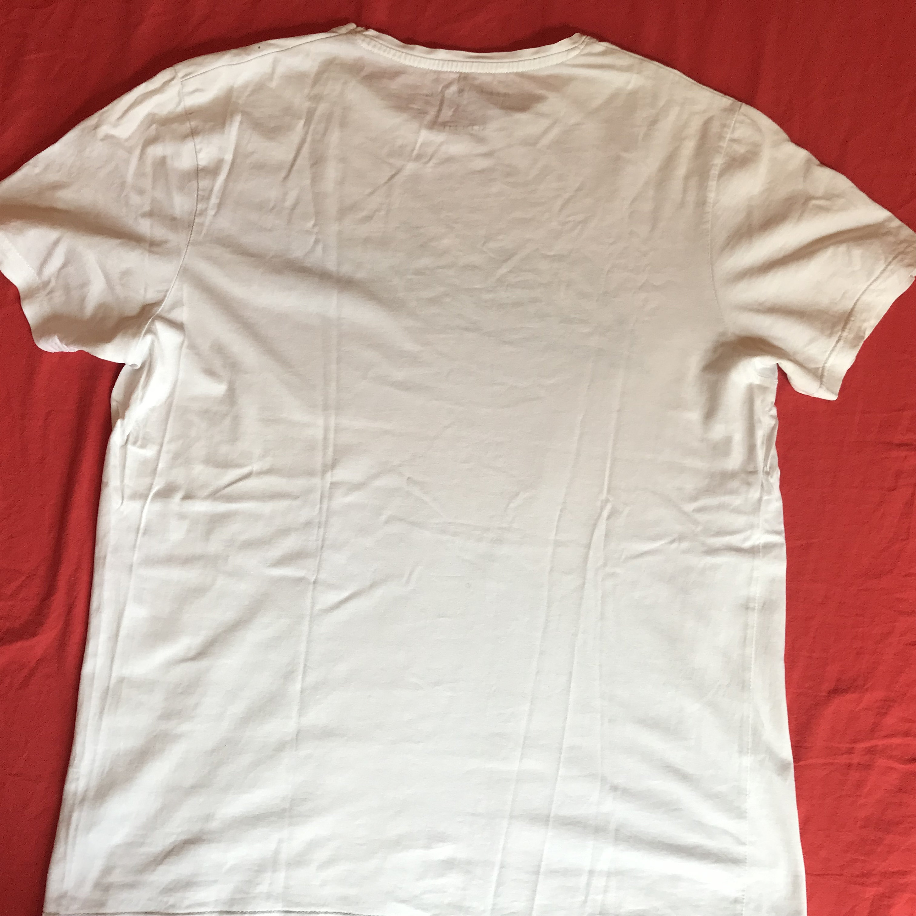 Billabong Men's White T-shirt Size Large Surfing