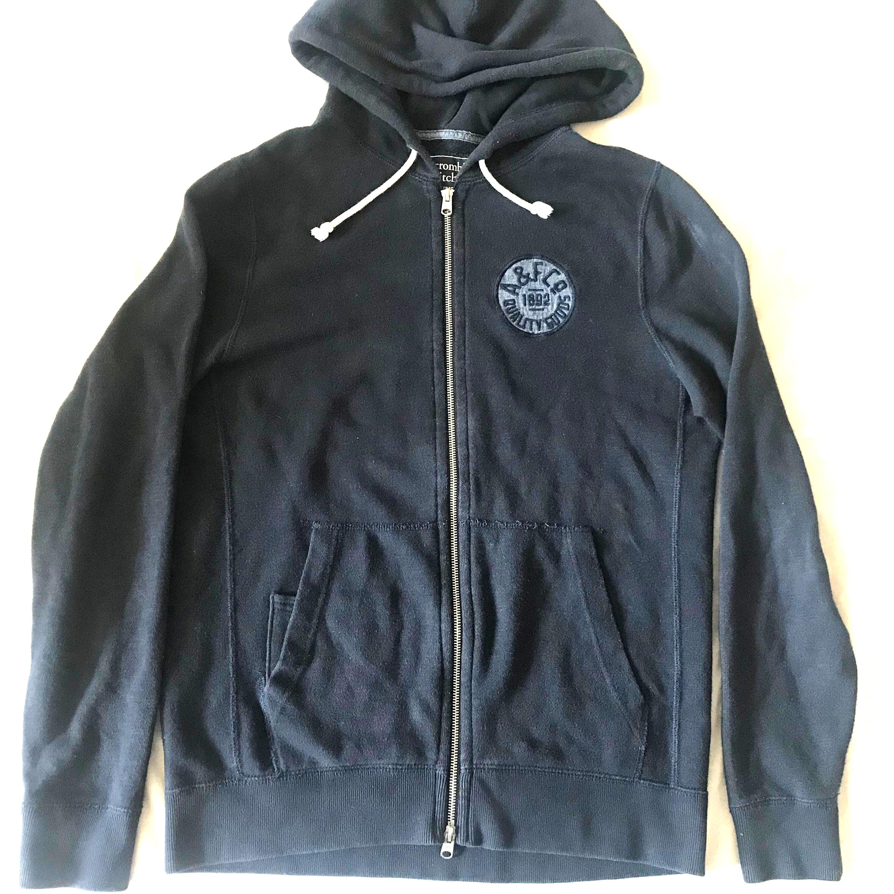 Abercrombie and Fitch New York City Men's Zipped Hoodie