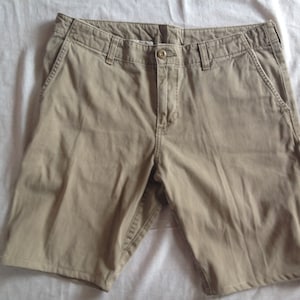 Carhartt Vintage Khaki Bermuda Shorts Altered Size 34