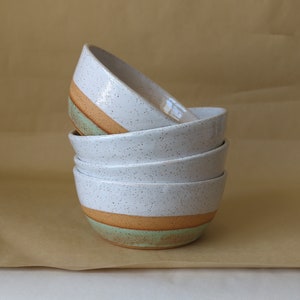 Ceramic speckled bowls