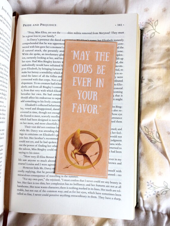 Signet Citation De The Hunger Games Etsy