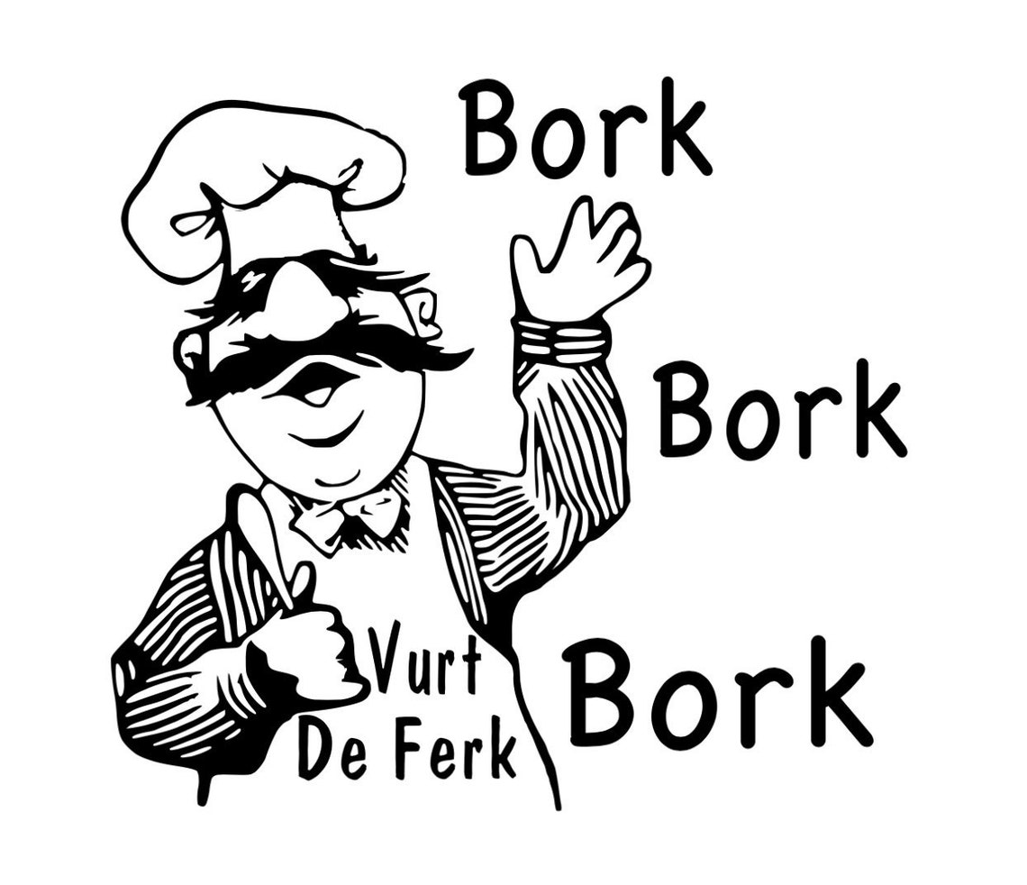 Swedish chef towel Swedish chef kitchen decor Swedish chef Etsy