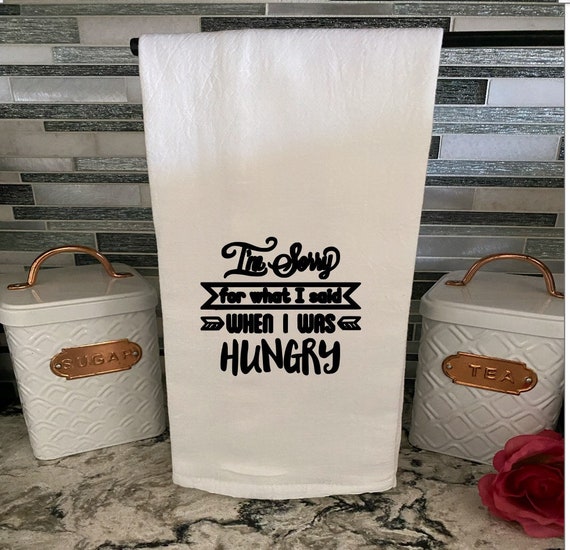 Hungry - Dish Towel Hungry - Dish Towel