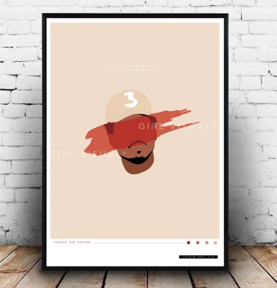 83 Colouring Book Chance The Rapper Poster HD 83 Colouring Book Chance The Rapper Poster HD