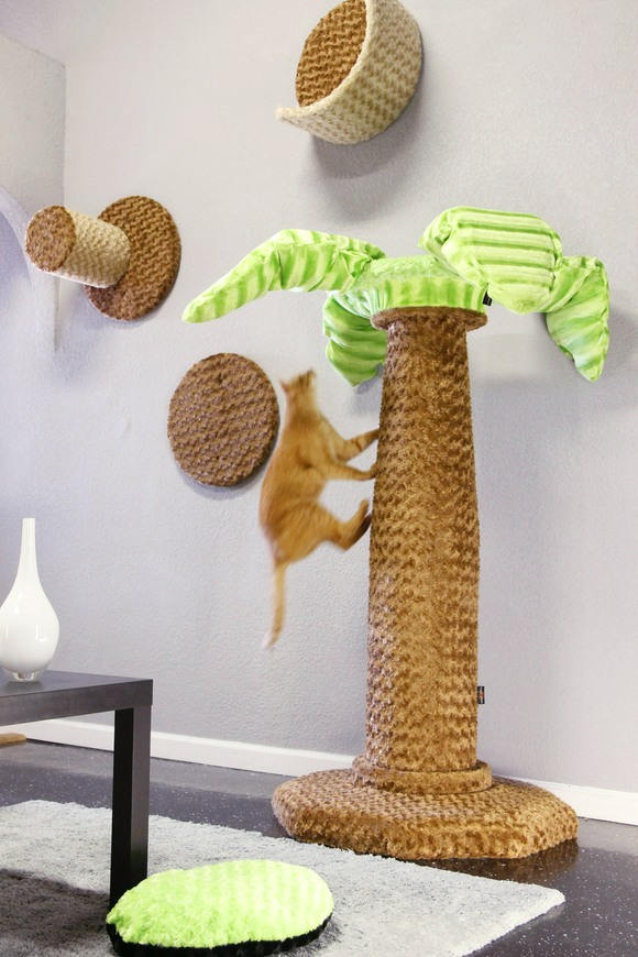 cat scratching post that looks like a tree