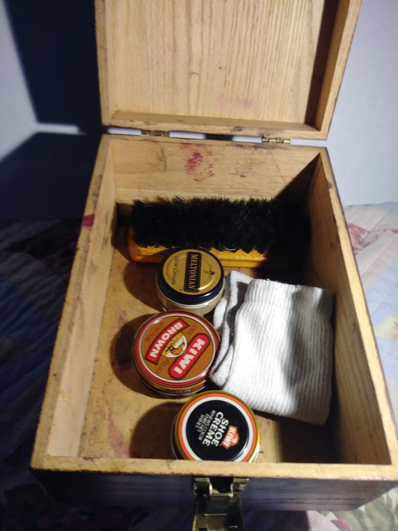 shoe shine box