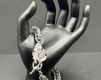 Large Persian 6-in-1 Chainmaille Bracelet – Stainless Steel – Handmade Statement Jewelry – Bold Fantasy Weave