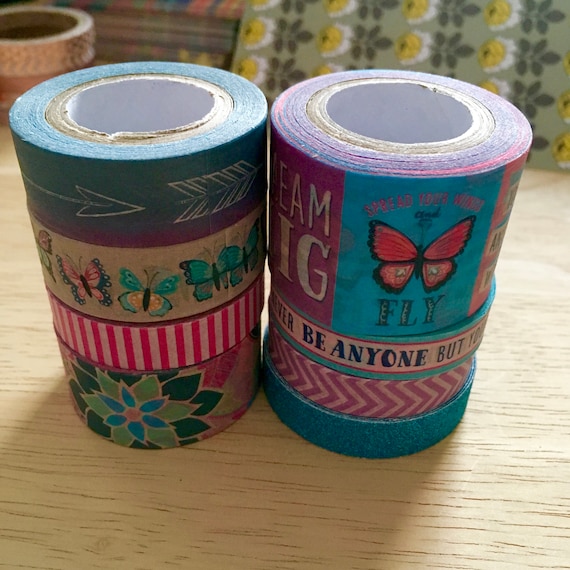 Butterflies planner washi tape sample 18