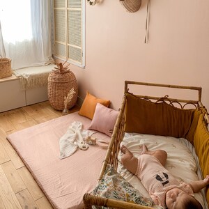 Matelas De Sol Bebe Tapis Activite Montessori Motricite Etsy