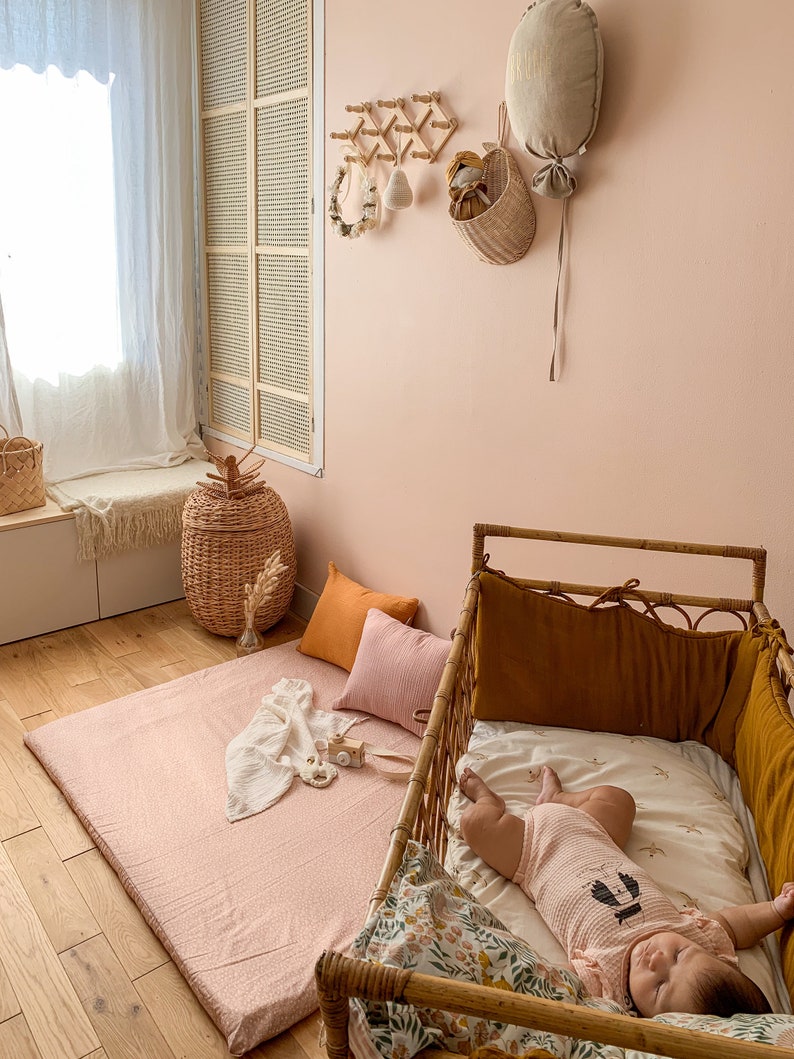 Baby floor mattresses montessori play mat free motor Etsy