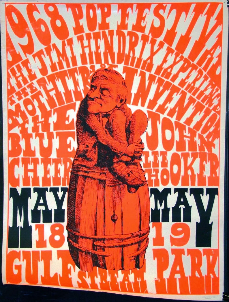 Woodstock 0280 Vintage Music Poster Art