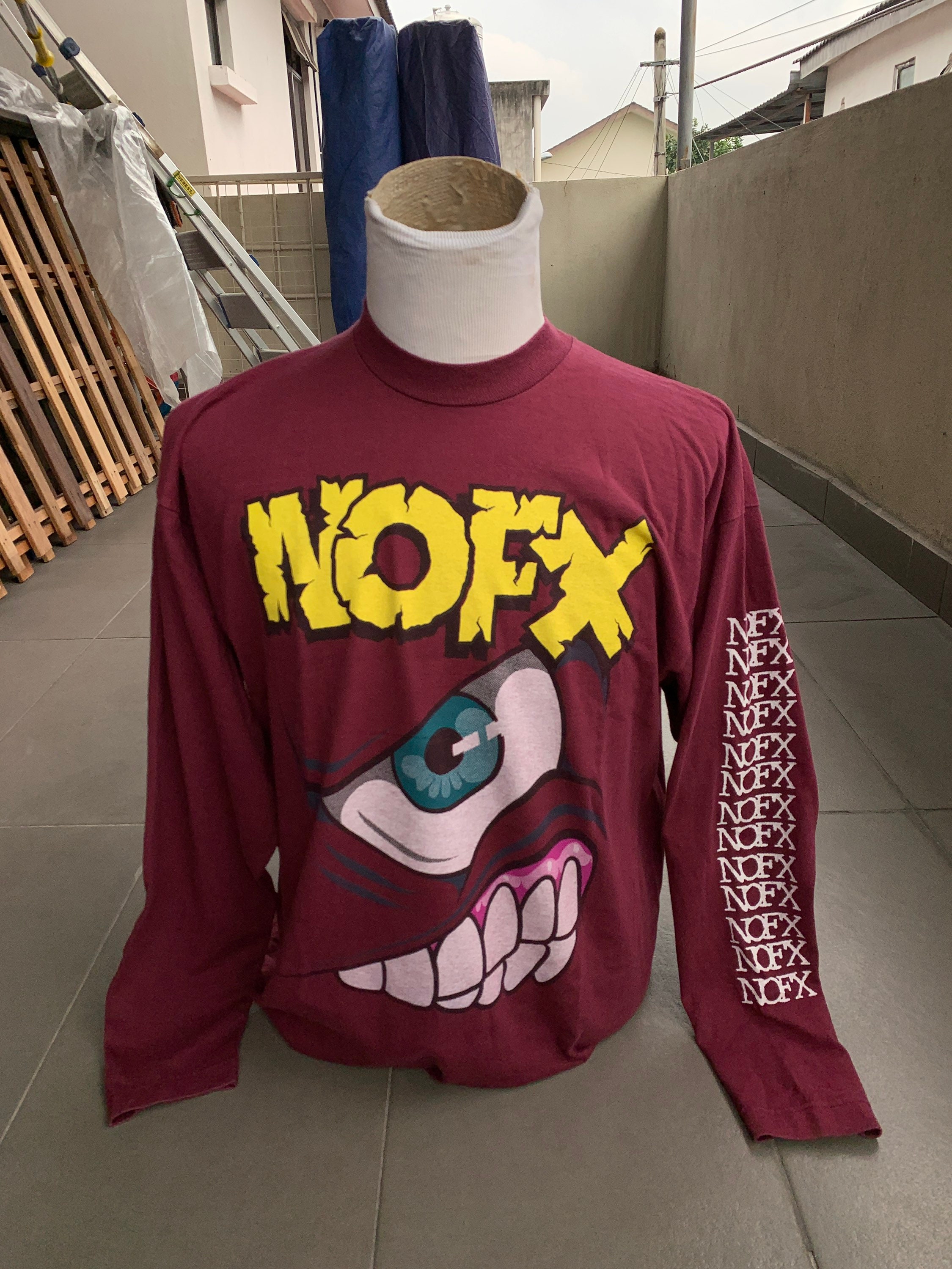 NOFX ''PUNK IN DRUBLIC''  ロングスリーブTシャツ XL NOFX ''PUNK IN DRUBLIC'' ロングスリーブTシャツ XL 長袖