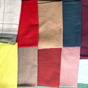 Scandinavian cotton fabric scraps, samples,  0.9 kg fabric remnants, scrap fabric, scrap pack, rainbow scraps, upholstery fabric