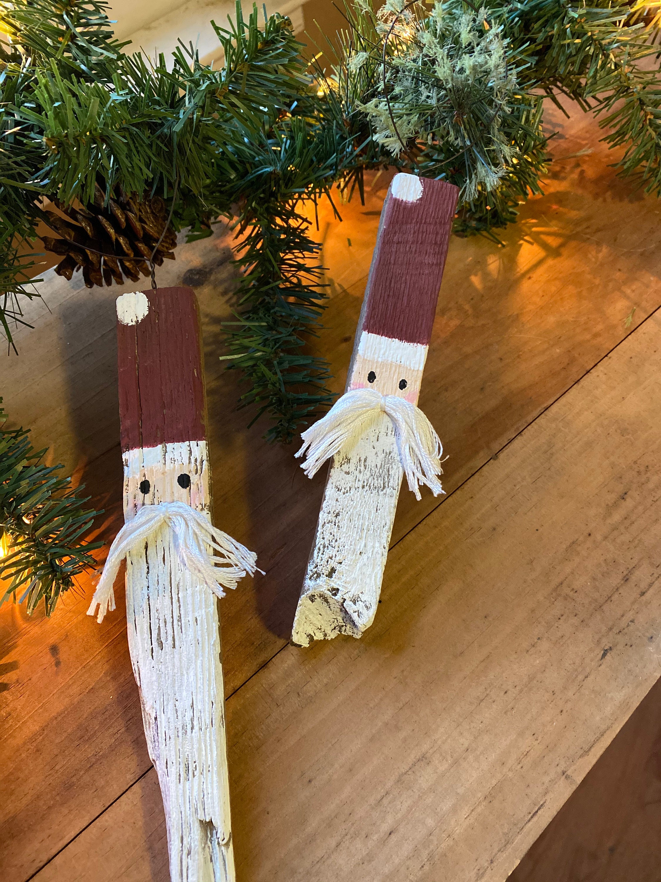 Tobacco Stick Santa Claus Christmas Tree Ornaments-fast Free - Etsy