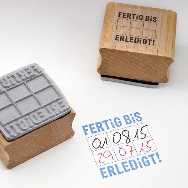Stempel kalender - Etsy.de