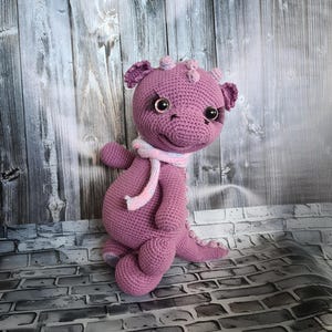 Baby dragon- Handcrocheted Plush Toy