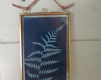 Arte original de cianótipo