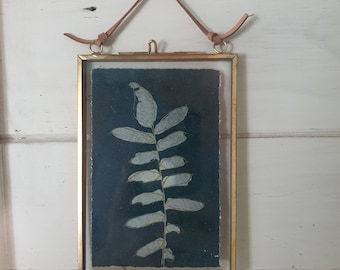 Arte original de cianótipo