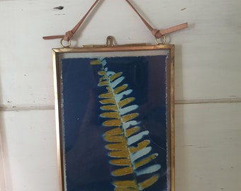 Arte original de cianótipo