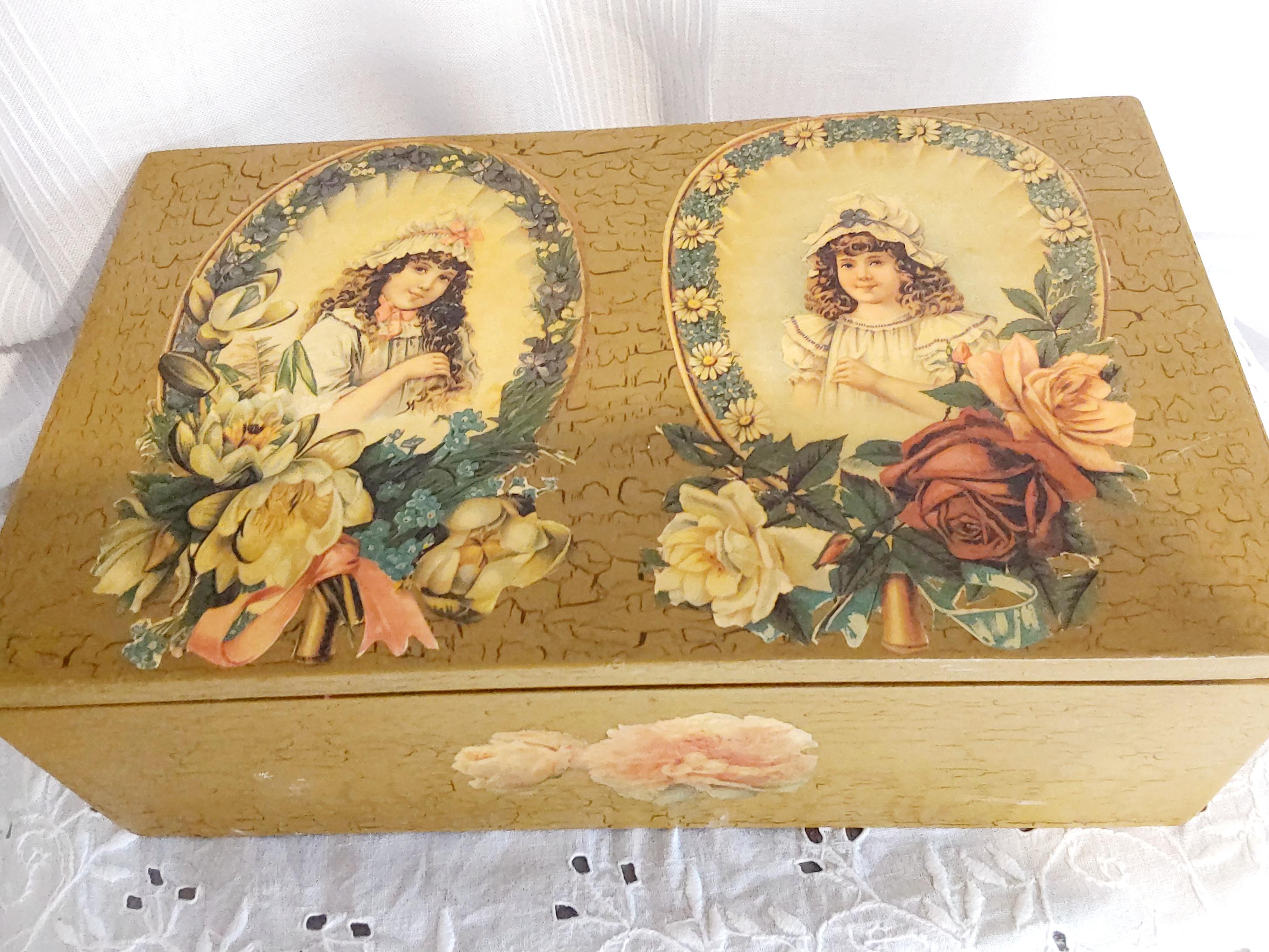 アンティーク　セルロイドグローヴボックス＆グローヴ　2点セット Celluloid Glove Box - Etsy