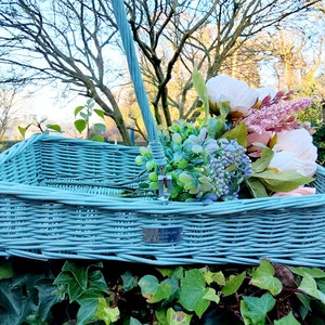Laura Ashley Wicker Basket/ Trug