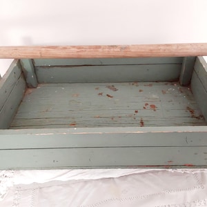 Vintage Rustic Wooden Trug