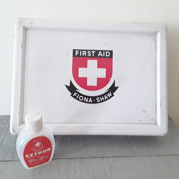 Vintage First Aid Tin Etsy