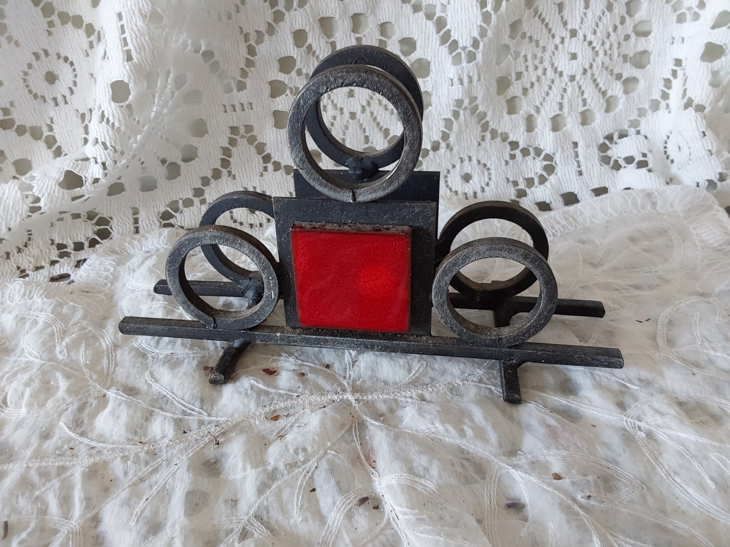 ヴィンテージ錬鉄製レターラック - Etsy 日本