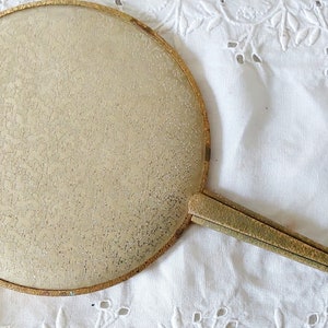 Large Vintage Hand Mirror
