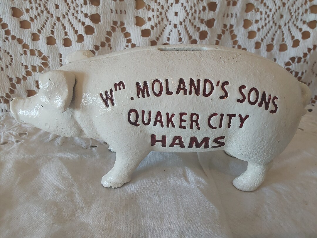 Cast Iron Money Box Etsy