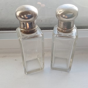 Vintage Glass Perfume Bottles
