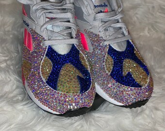 rhinestone reebok sneakers