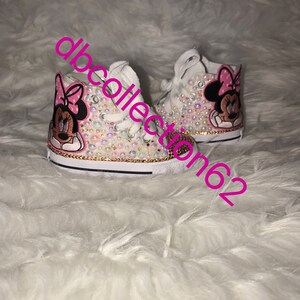 Bling minnie converse