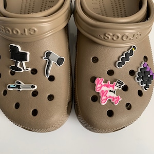 Cosmetology, hair salon charms, hair charms