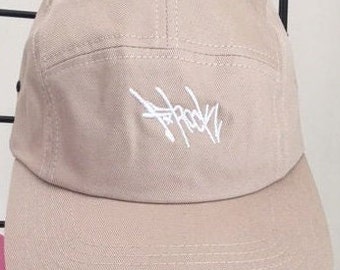 5-Panel Camper Hat (Beige/White)