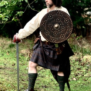 Scottish ' Five Shillings' Historical Replica Fully Functional Targe