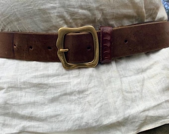 Standard Belt with Brass Buckle