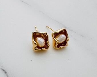 Pareloorbellen - 12 x 12 mm - per paar
