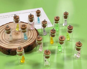 10 Ps - Mixed Resin Bottle Charms
