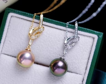 Without pearl, Blank Chain Necklace Setting - 45cm