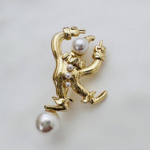 Clown Brooch  - 47x30mm