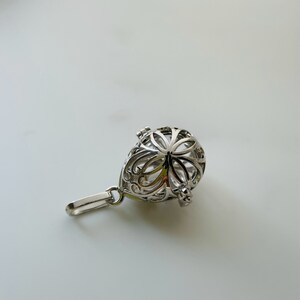 5 Stück Medaillon Anhänger - Für 10 mm bis 12 mm Perlen - (ohne Kette und Perle)