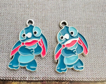 20 pieces, Enamel Charms, 25x16mm