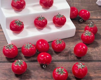 樹脂製トマトチャーム 20個