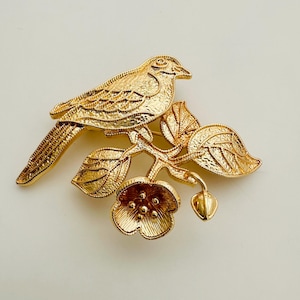 5 Pcs Bird Brooch Blank  - 45x55mm